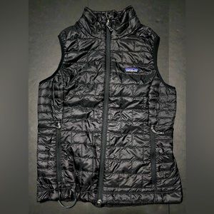 Womens Patagonia Nano Puff Vest Black